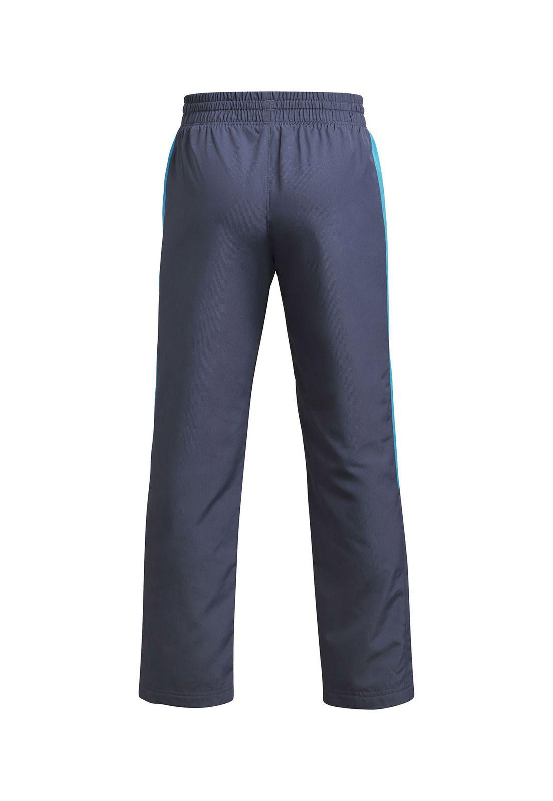 Pantalón Ua Rival Woven Gris Para Niño-1