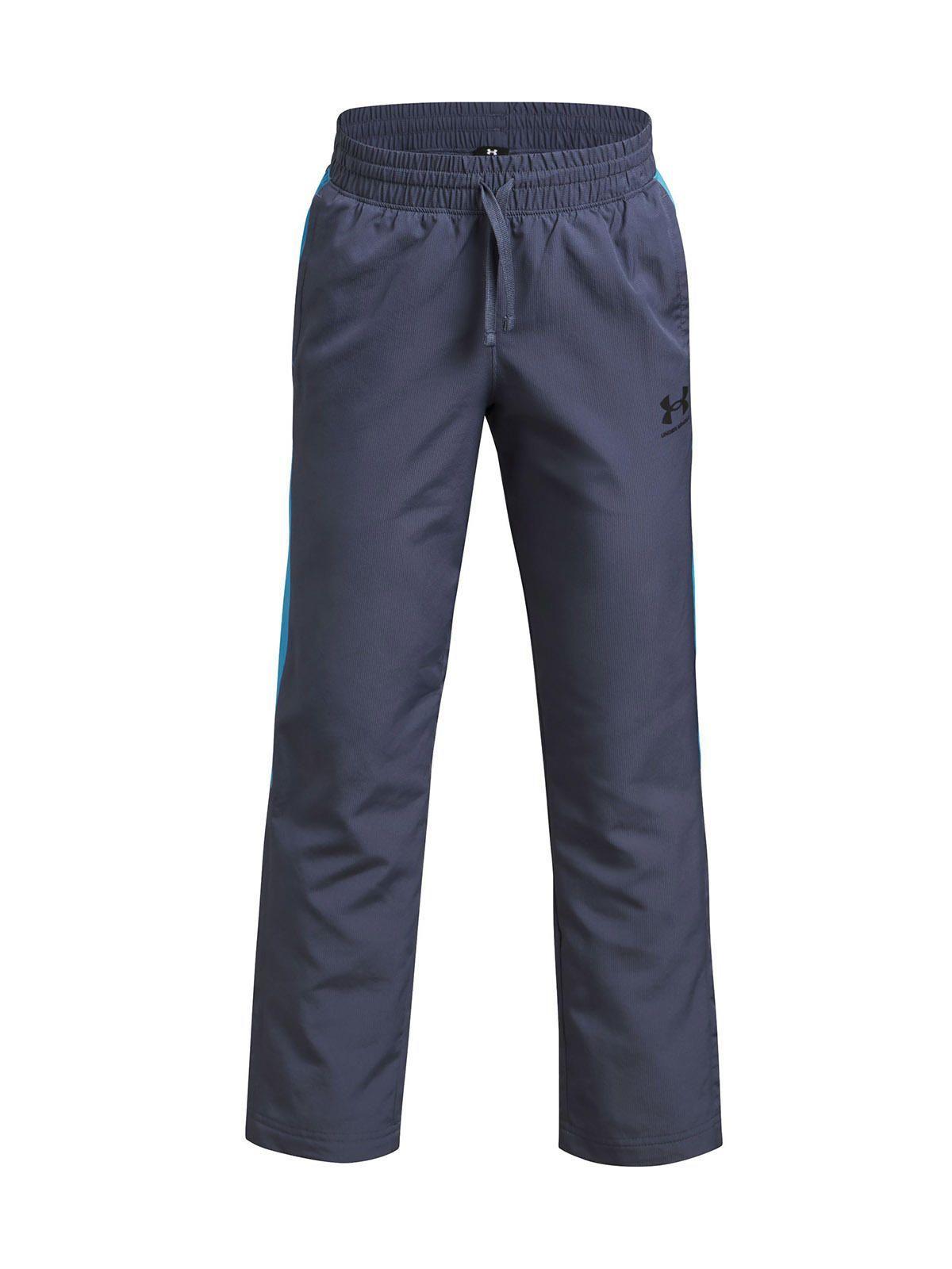 Pantalón Ua Rival Woven Gris Para Niño-0