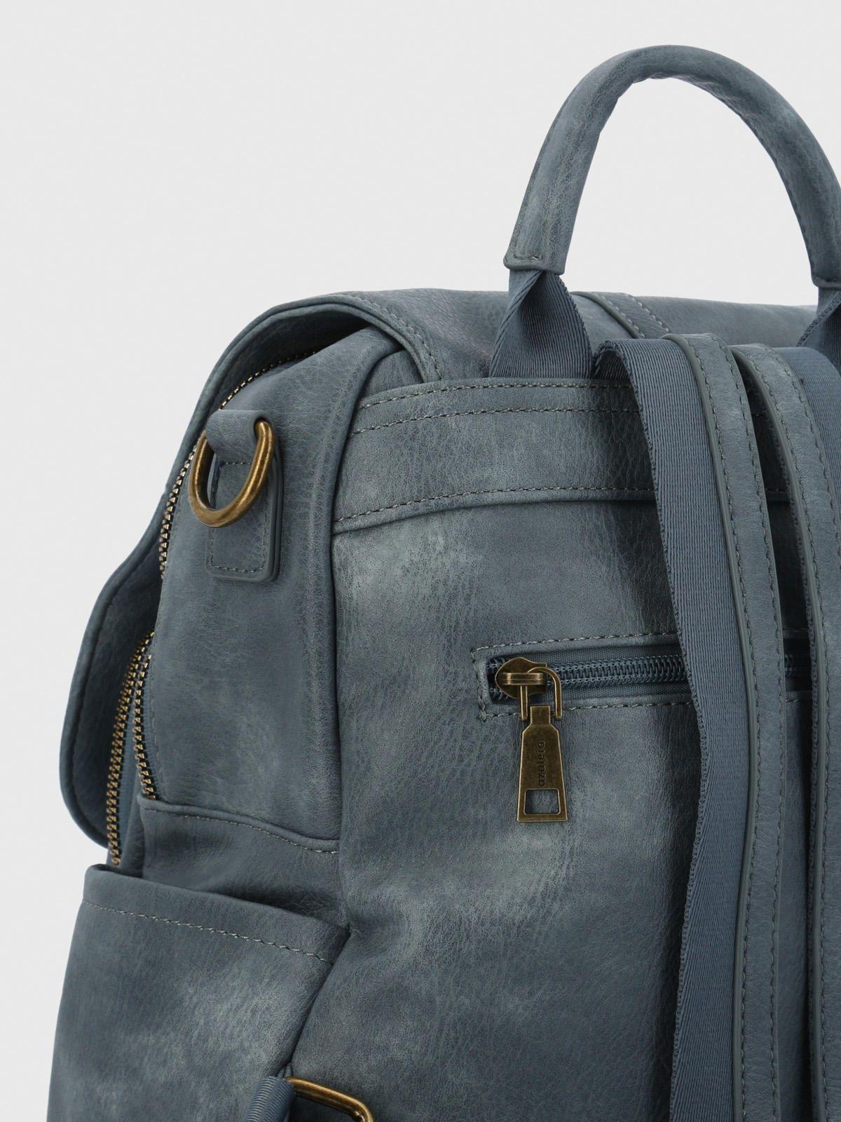 Mochila Mujer Justina Back Azul-3