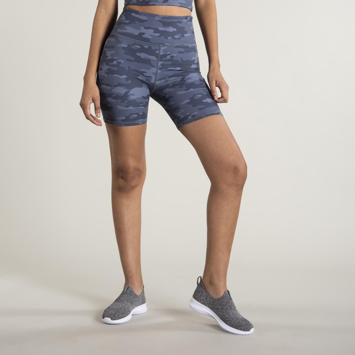 Calza Mujer Hr Basic Biker Multicolor-1