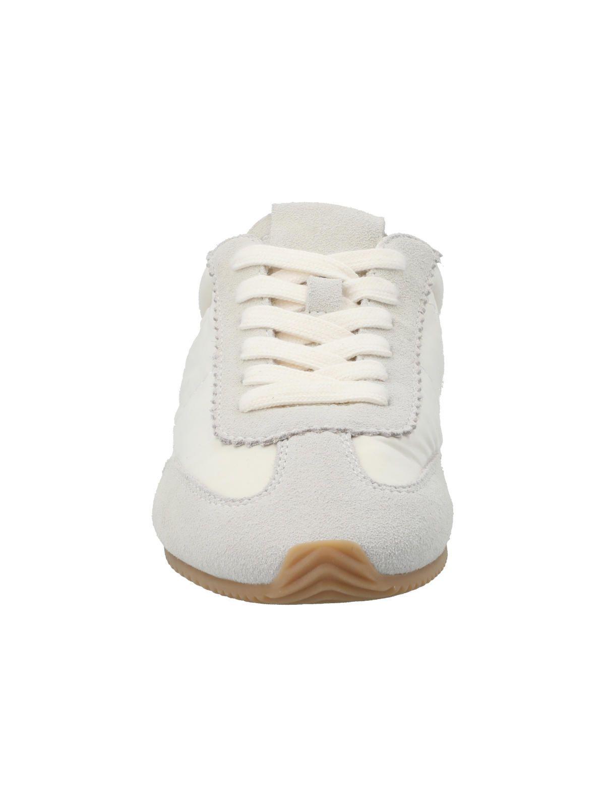 Zapatilla Cuero Mujer Hutt Blanco-3