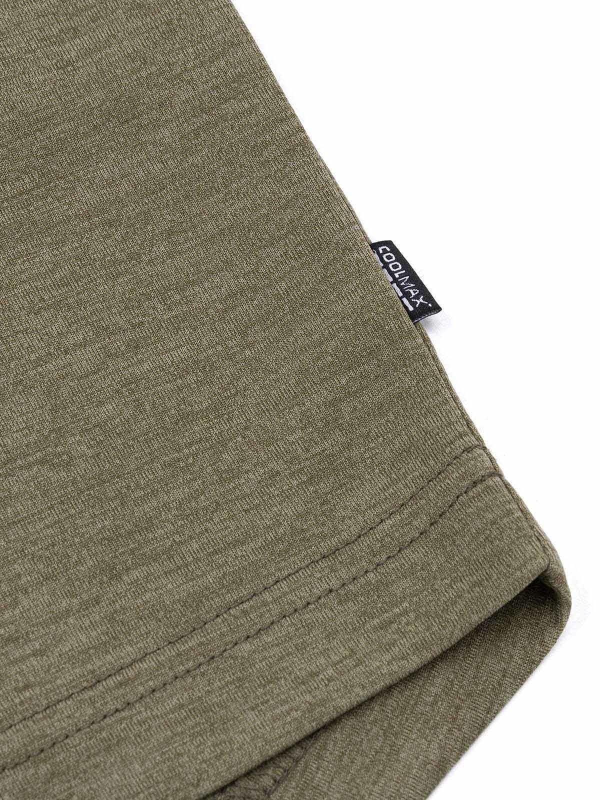 Polera M/Corta Lightweight Cooling Crw Hombre Verde-8