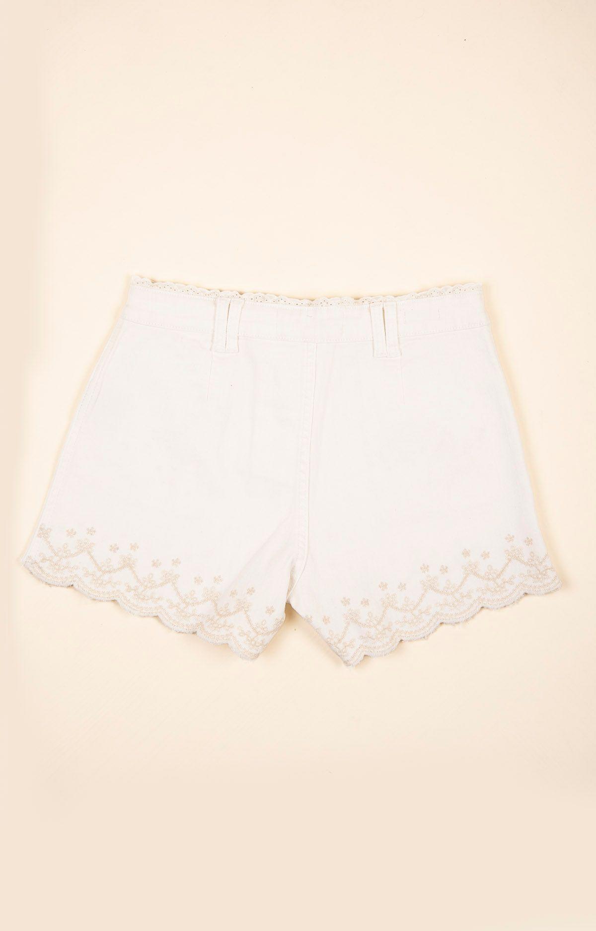 Shorts Mujer Aktun Blanco-1