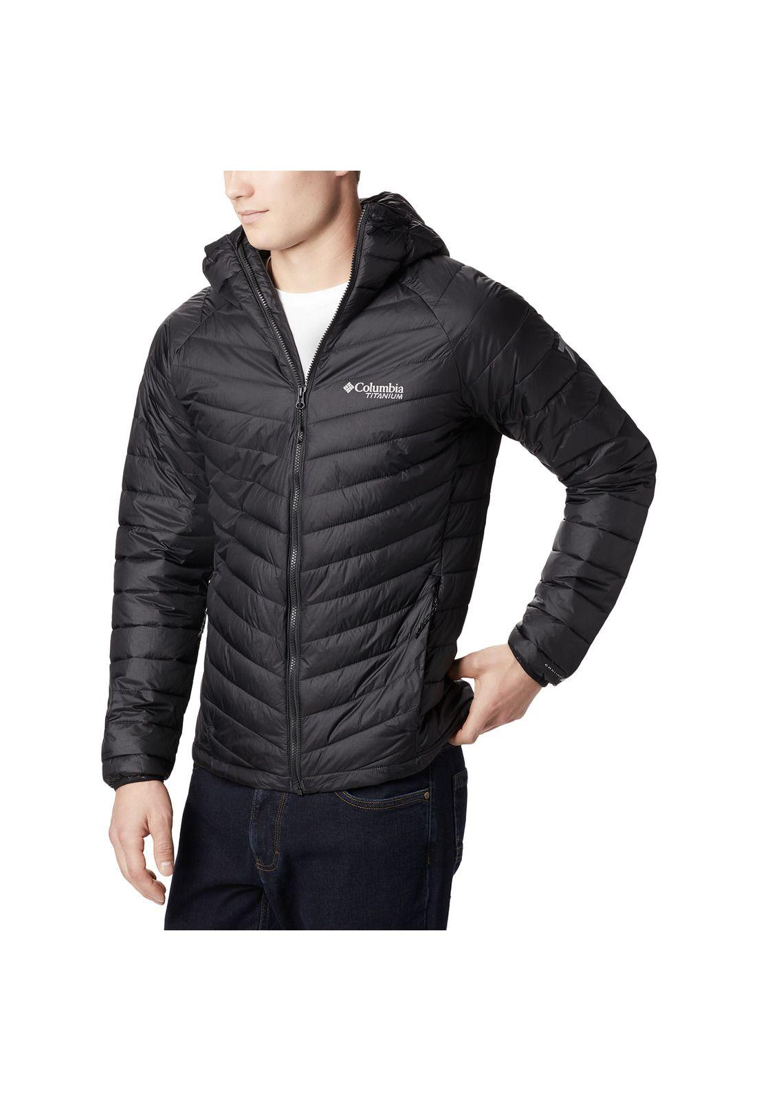 Parka Hombre Snow Country Hooded Nylon Negro-0
