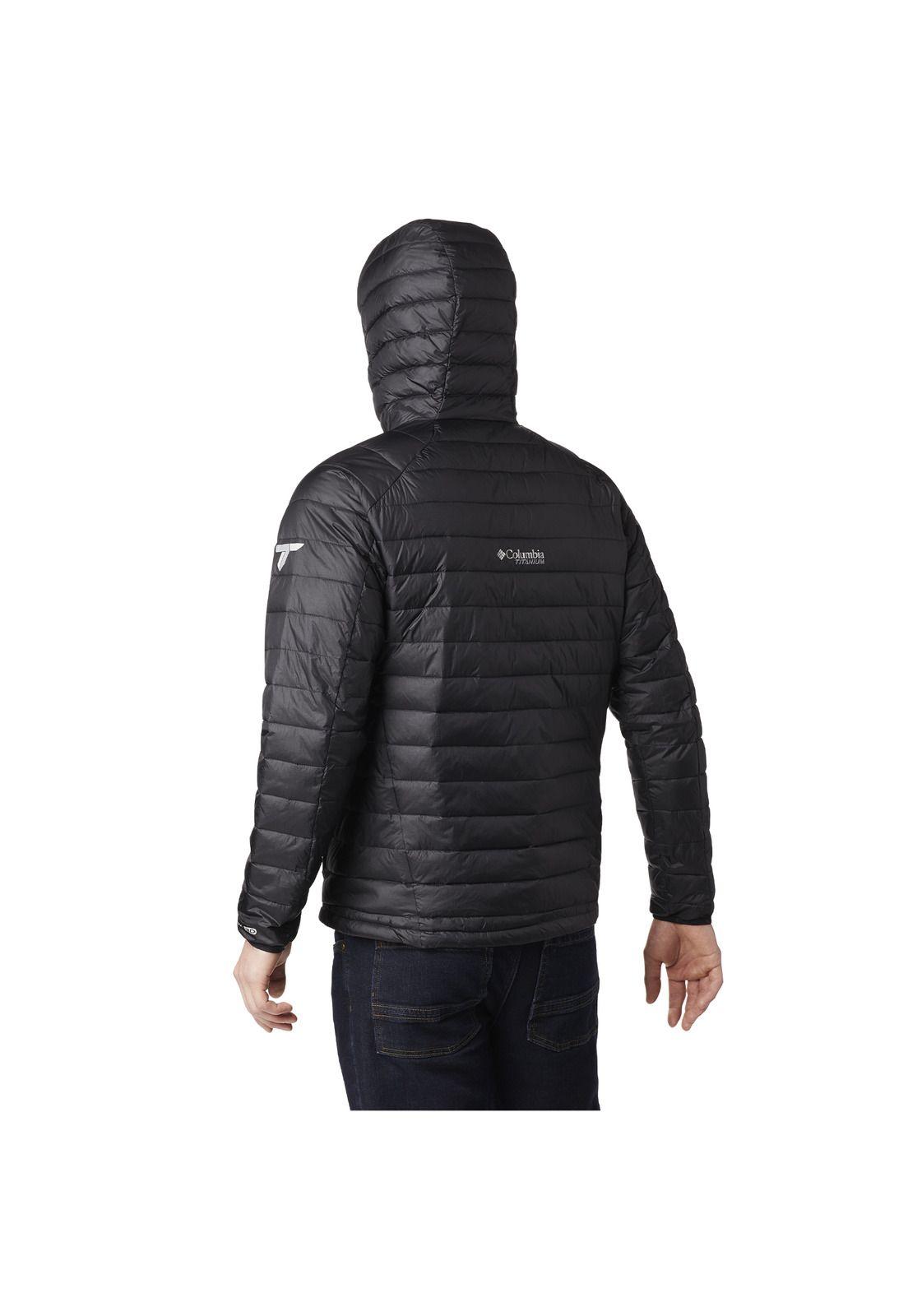 Parka Hombre Snow Country Hooded Nylon Negro-1
