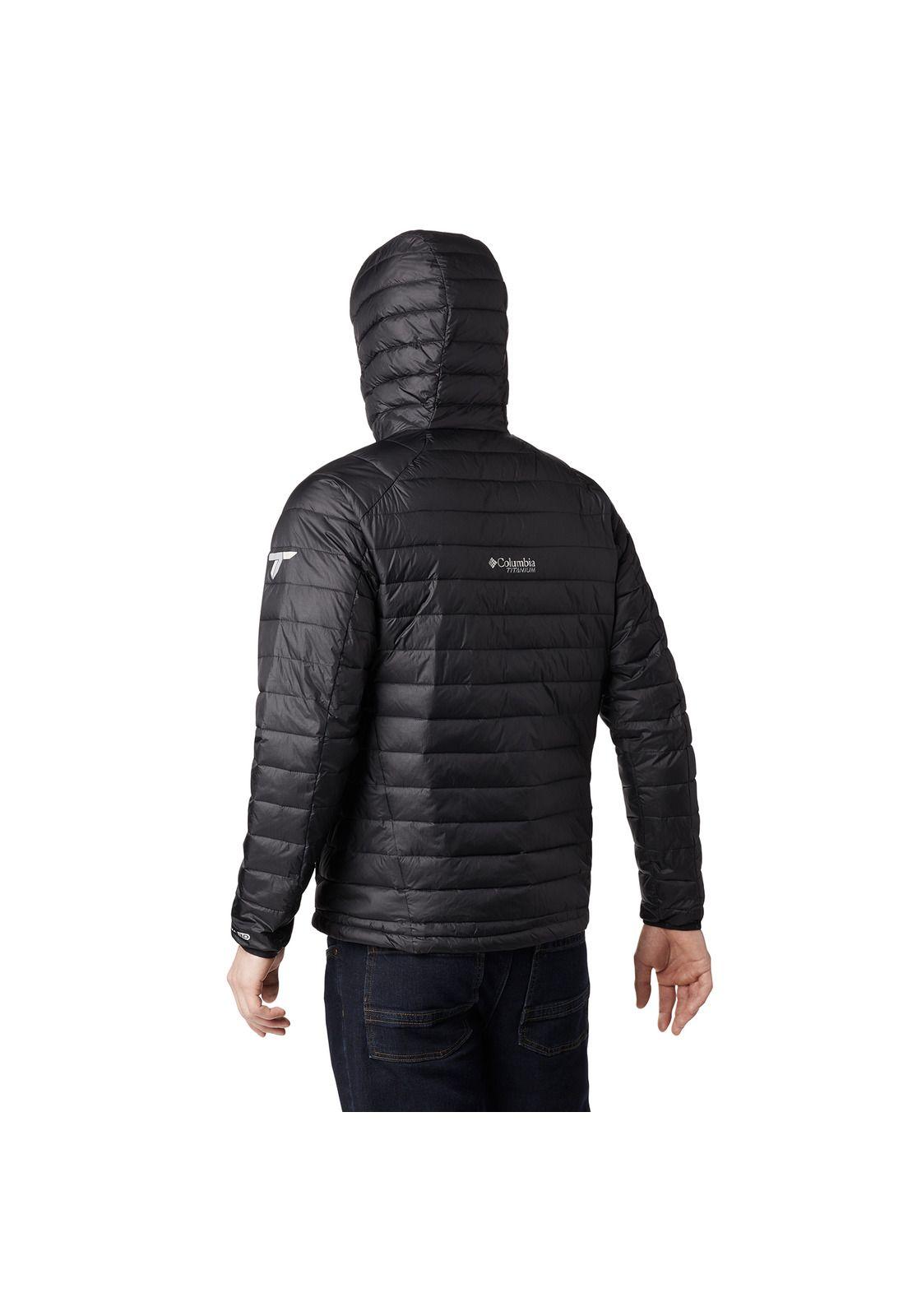 Parka Hombre Snow Country Hooded Nylon Negro-3