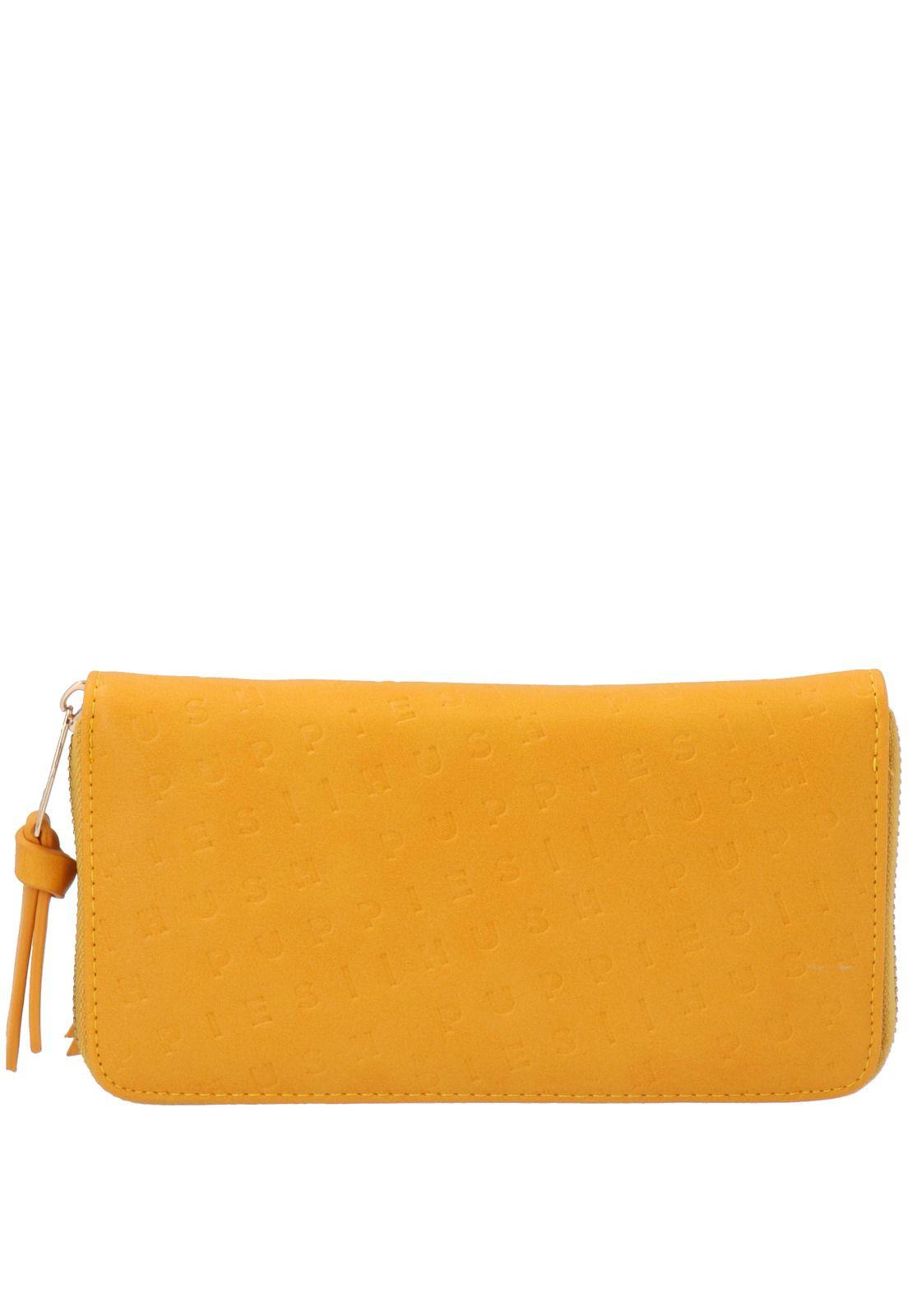 Billetera Hush Puppies Wallet Mostaza Mujer-0