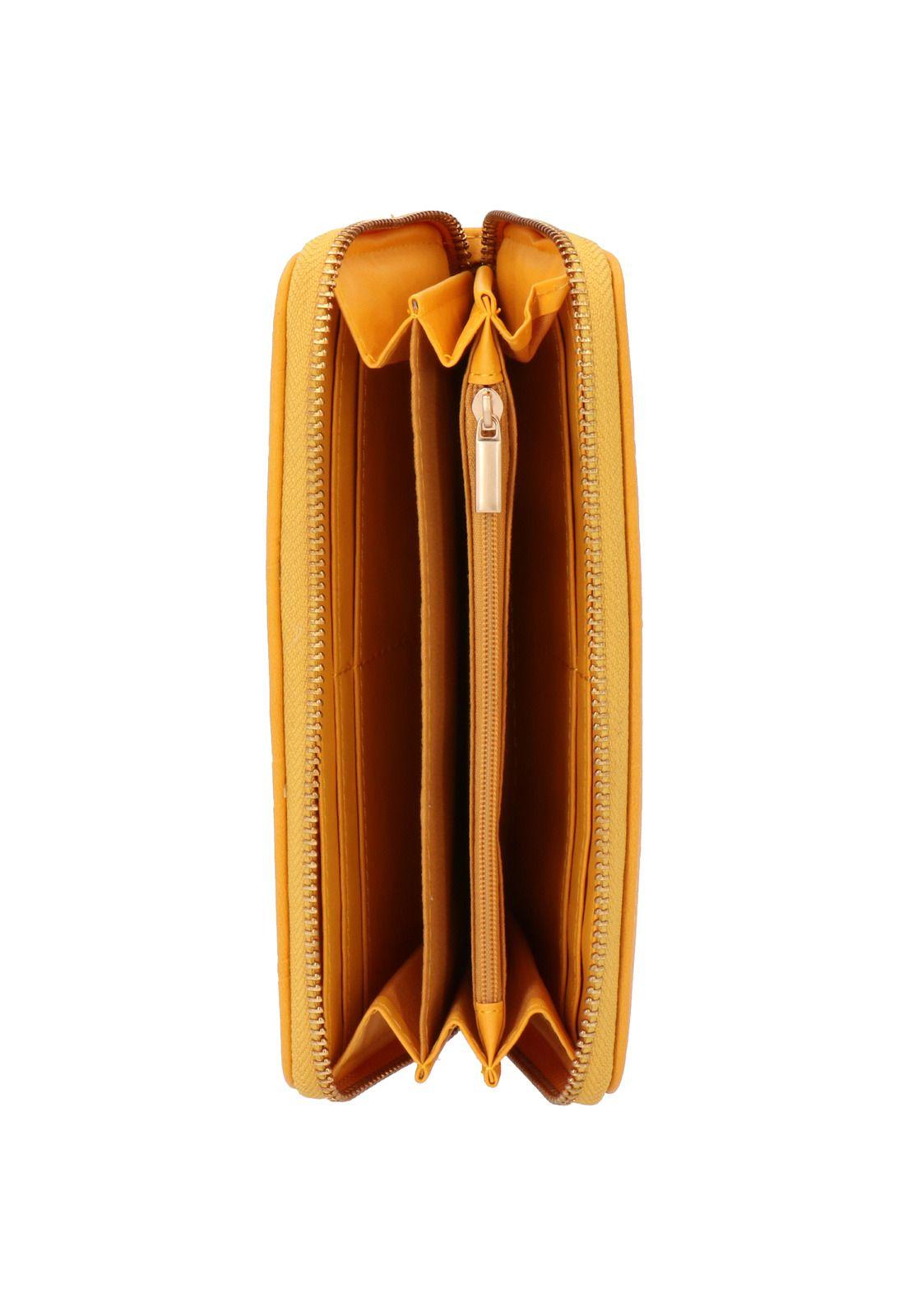 Billetera Hush Puppies Wallet Mostaza Mujer-3