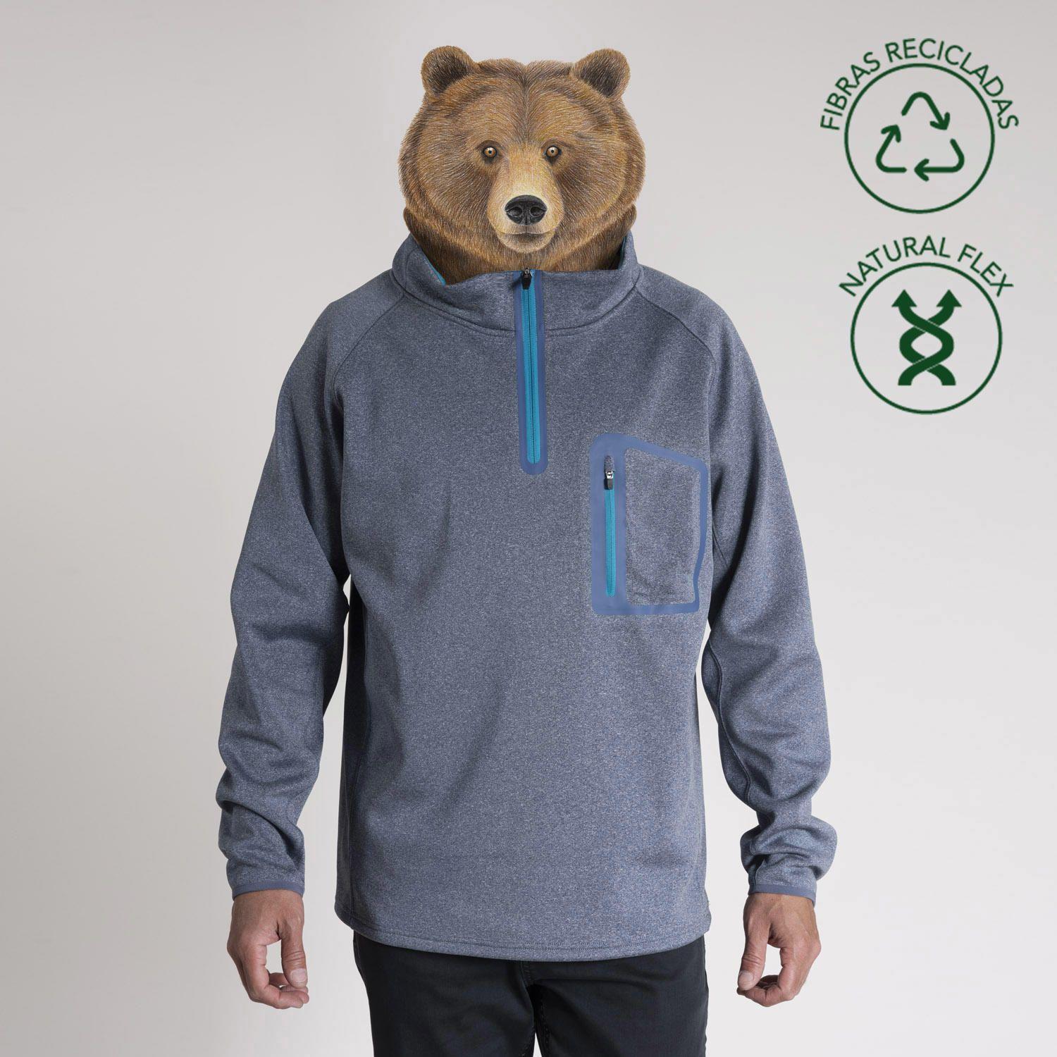 Polar Masculino Alaska Pet Reciclado Azul-0