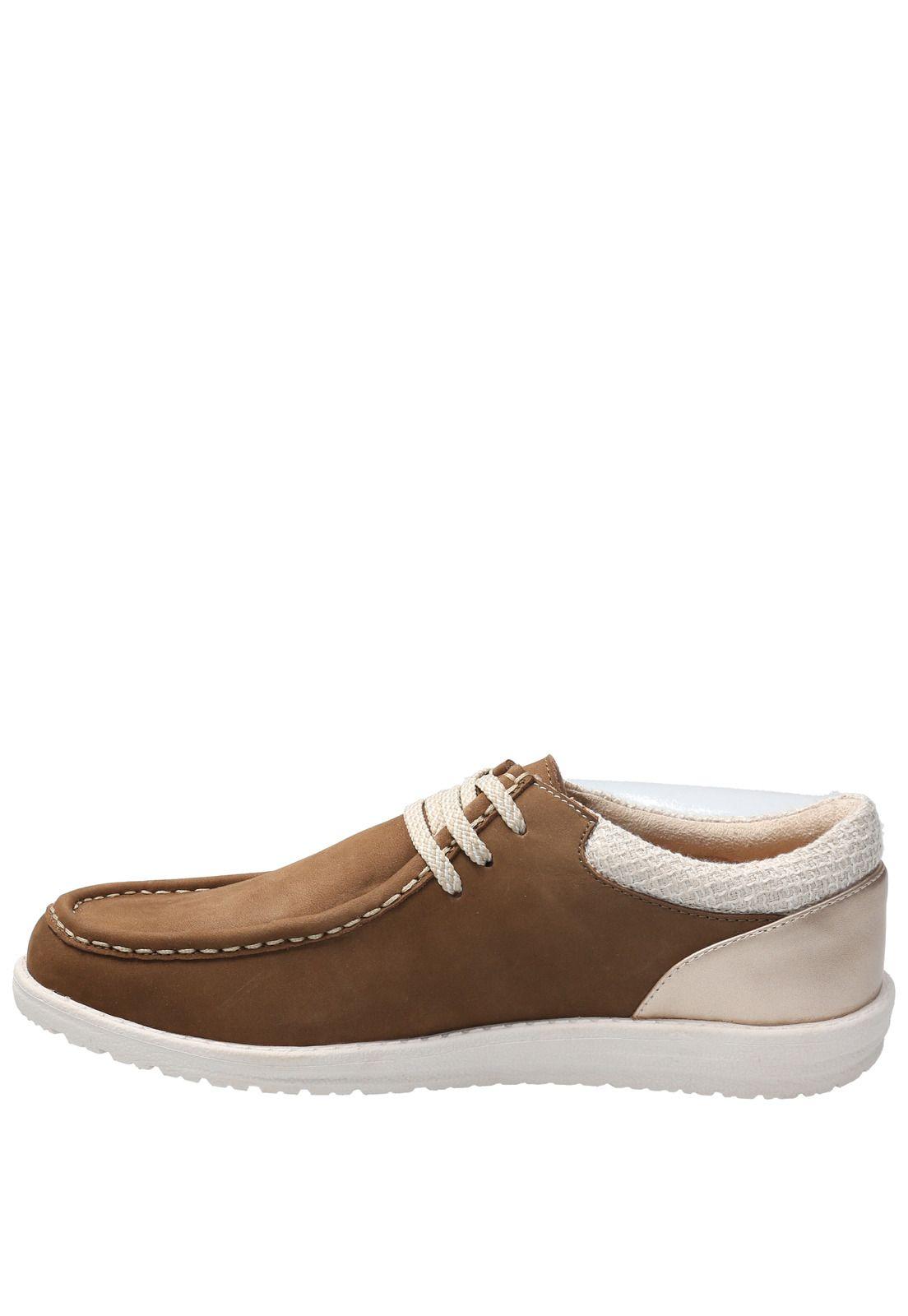 Zapato Cuero Mujer Bree Café-5