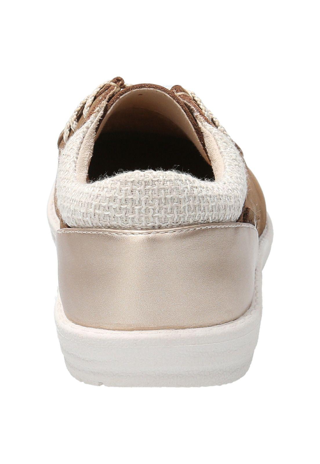 Zapato Cuero Mujer Bree Café-6