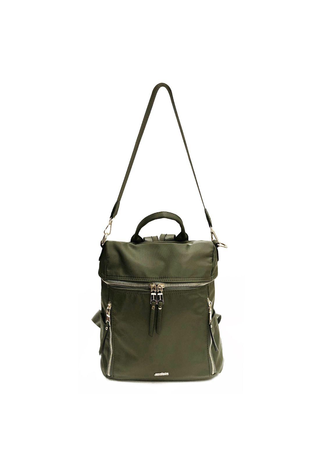 Cartera Mujer Moc Backpack Verde Mujer-2