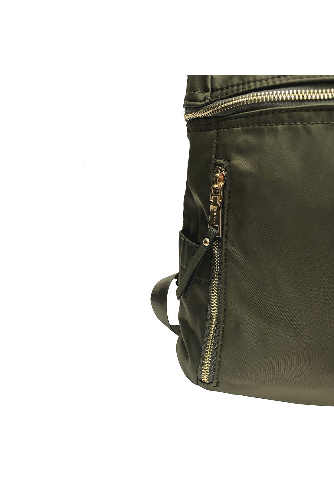 Cartera Mujer Moc Backpack Verde Mujer-3