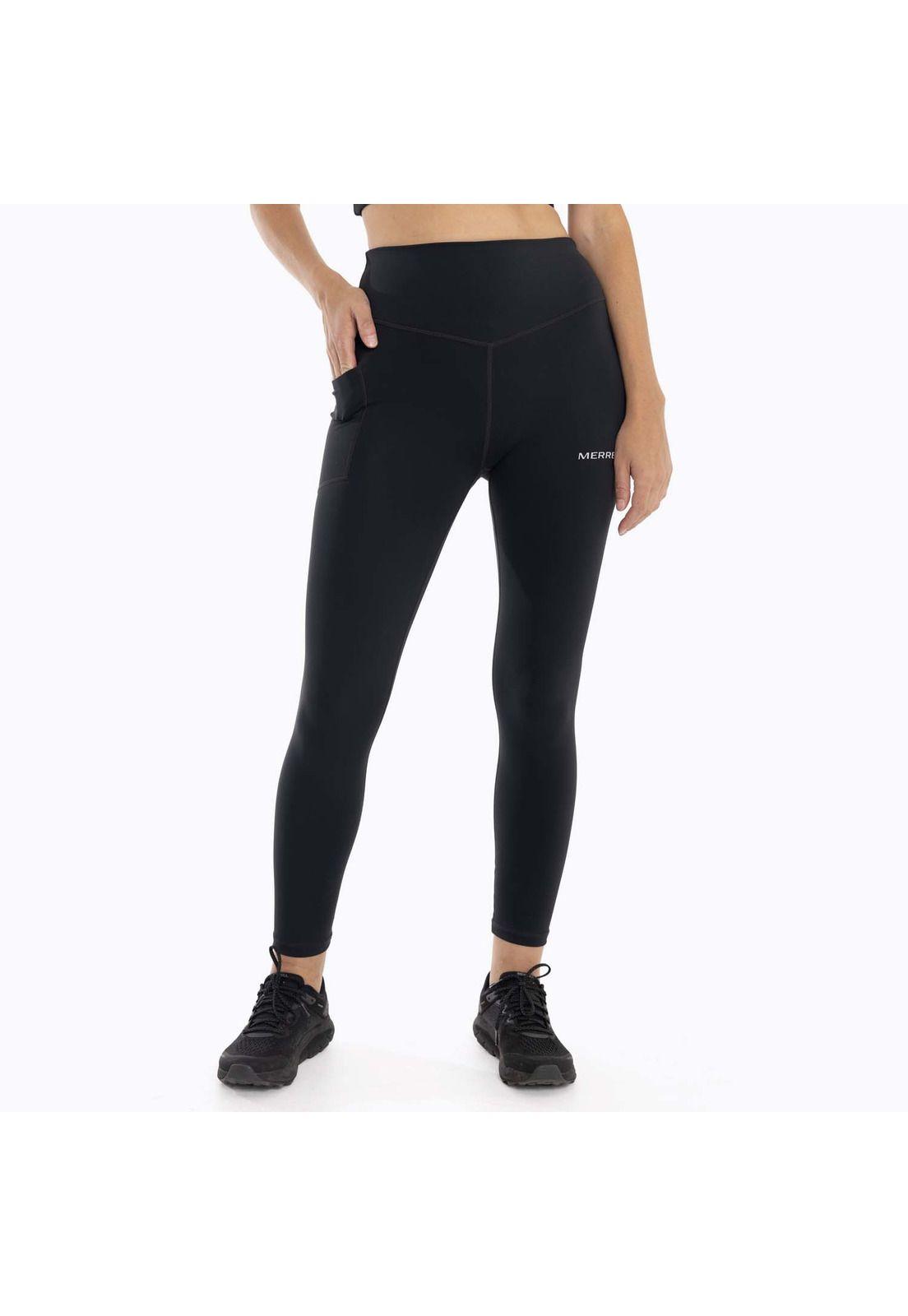 Calza deportiva Mujer Kobuk Legging Negro Merrell-3