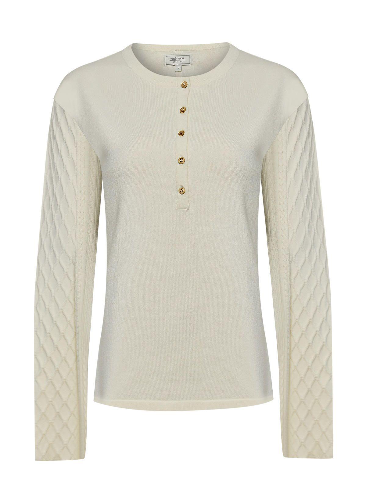 Polera Algodón Mujer Olmo Blanco-0