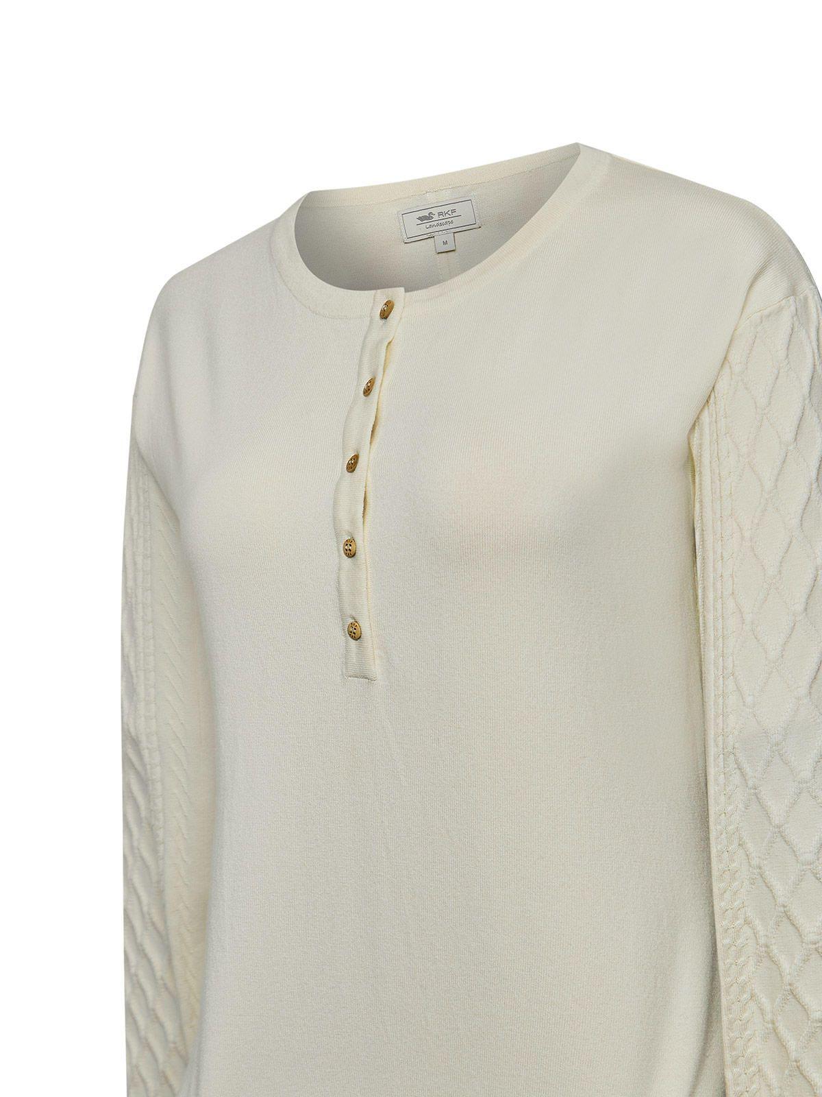 Polera Algodón Mujer Olmo Blanco-3