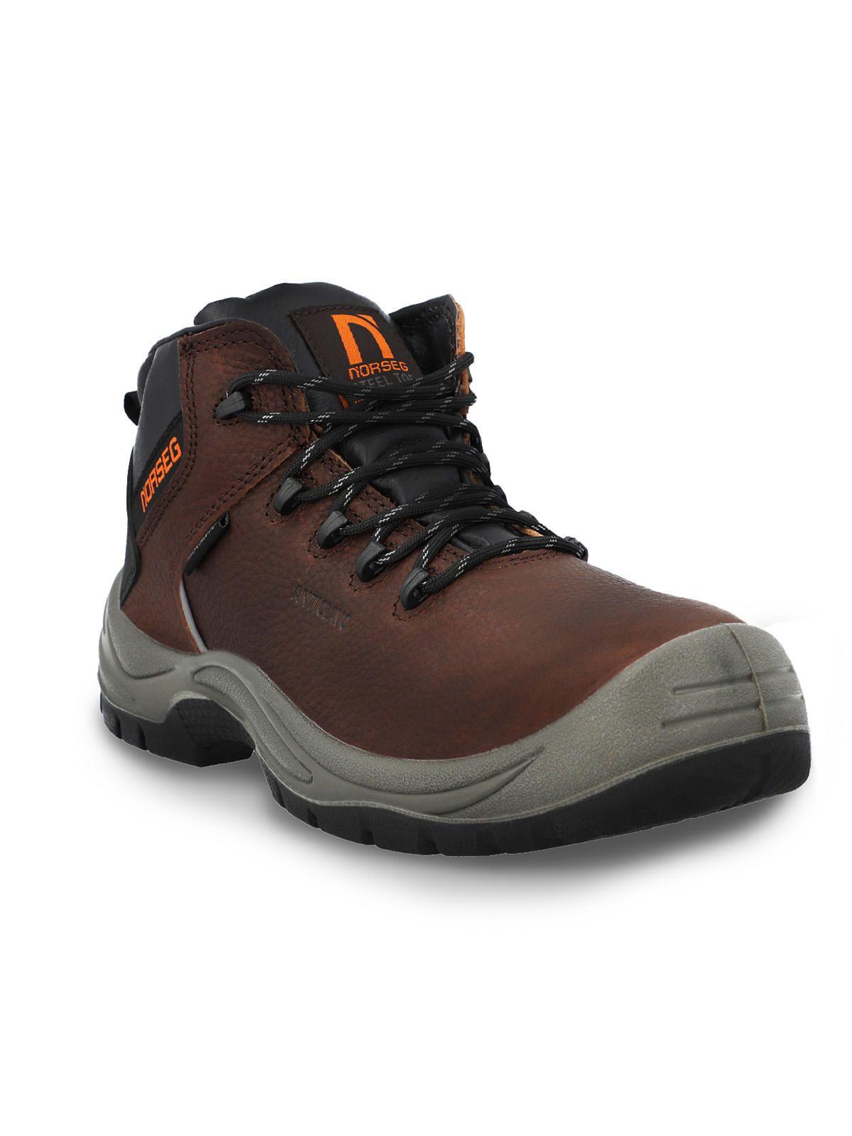 Zapato de Seguridad NS581BRONCOCafé Hombre Mujer-5