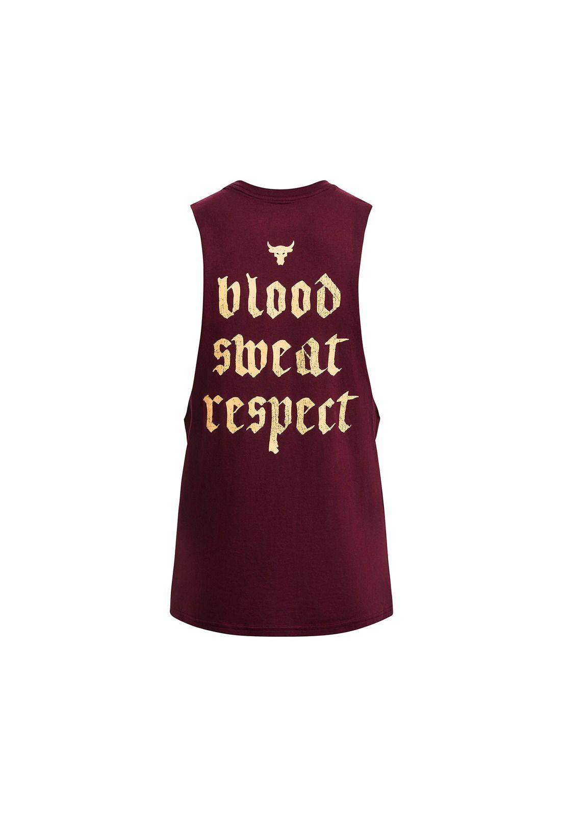 Polera S/M Train S Project Rock Lc Bsr Burdeo Hombre-1