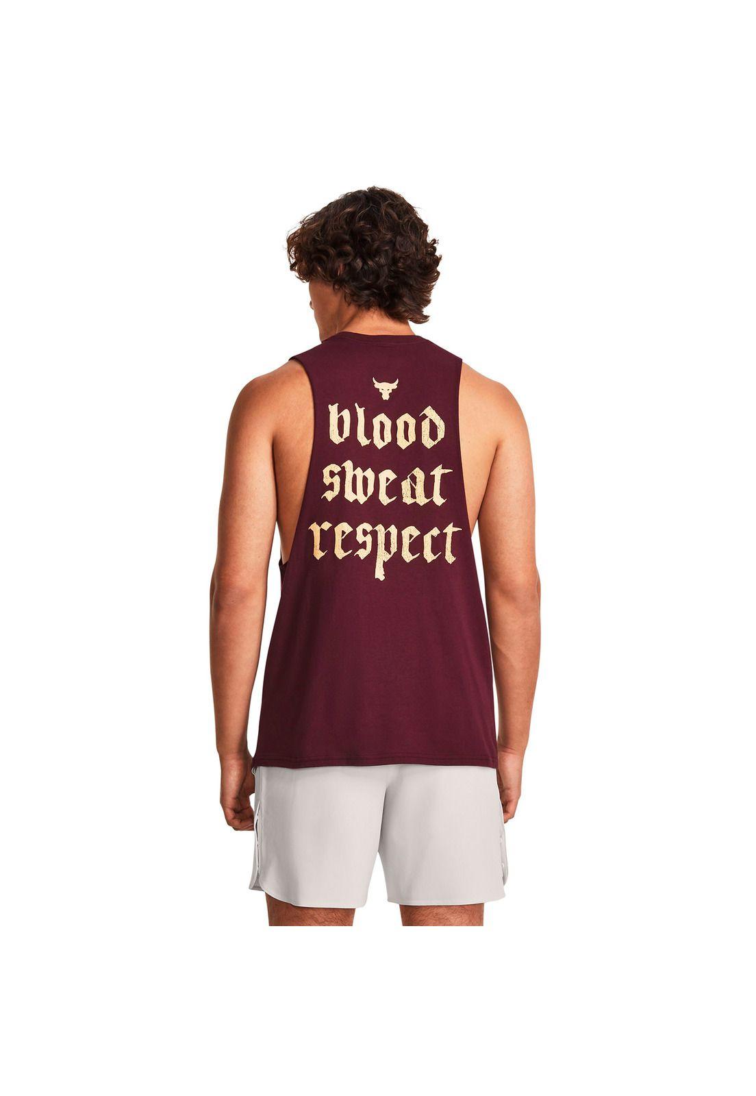 Polera S/M Train S Project Rock Lc Bsr Burdeo Hombre-4