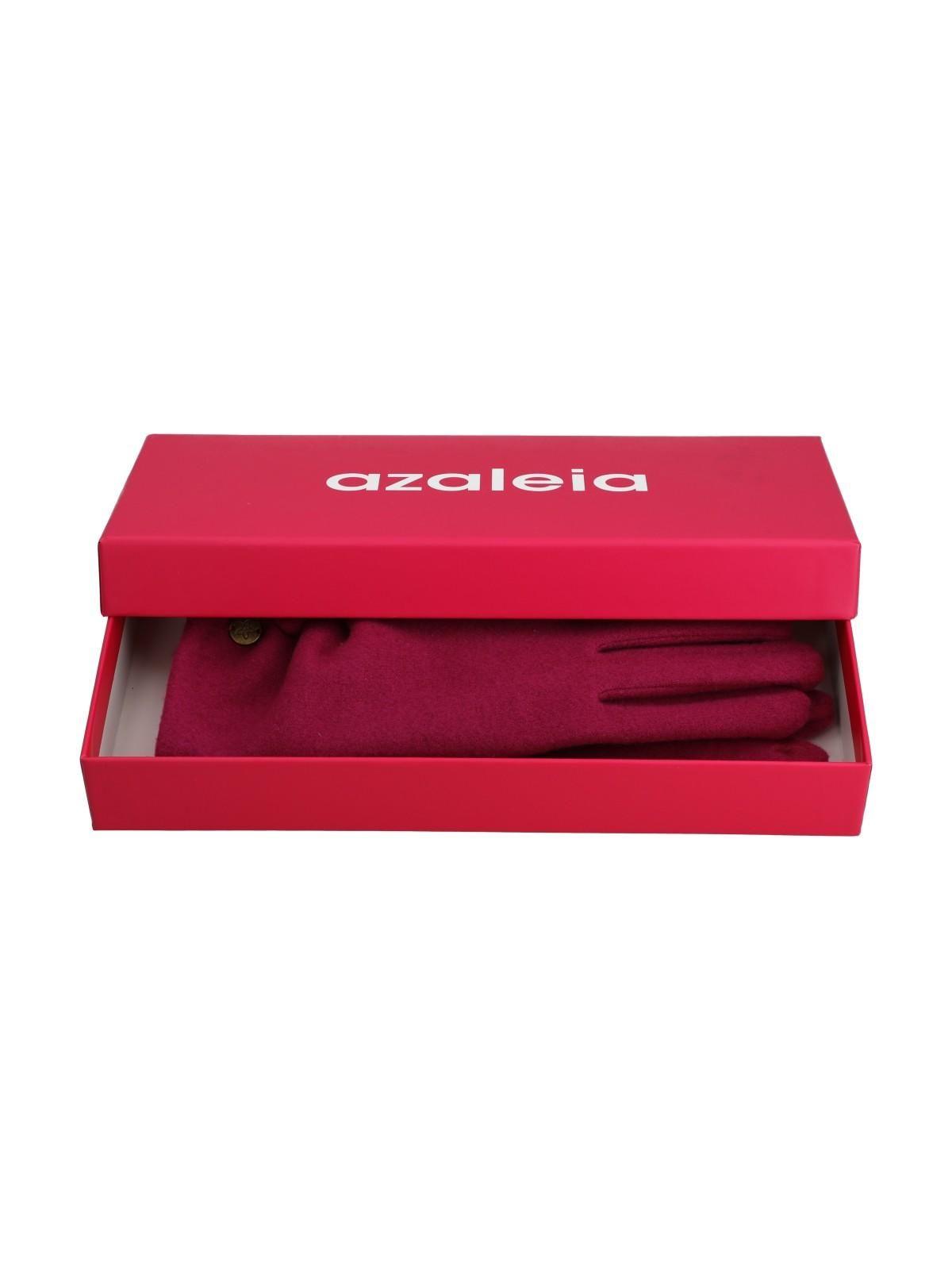 Guantes Mujer Button Glove Rojo-3