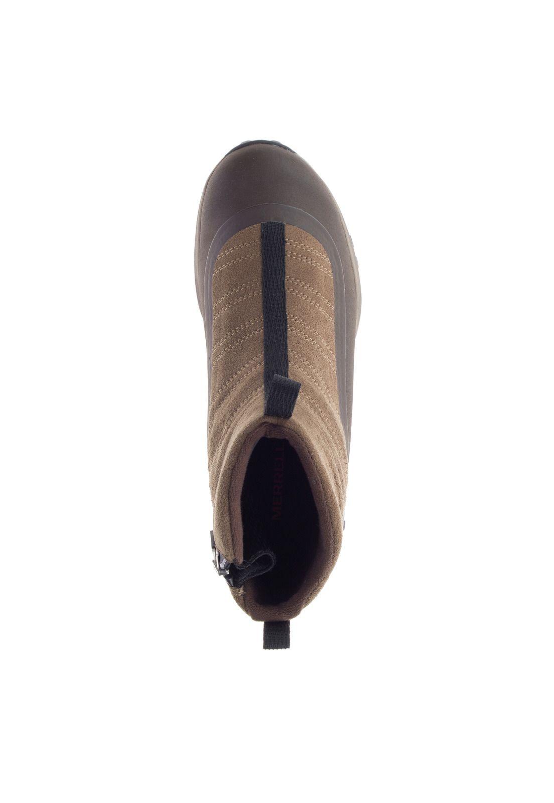 Botin Thermo Snowdrift Zip Chocolate-4