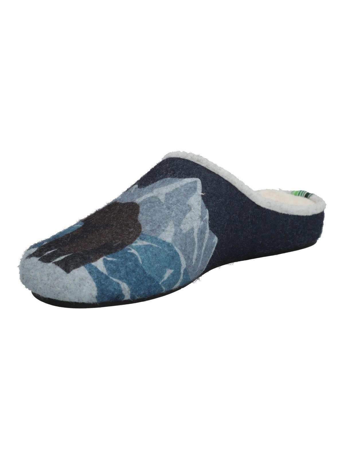Pantufla Fibras Unisex Rkf Slipper Bear Azul-6