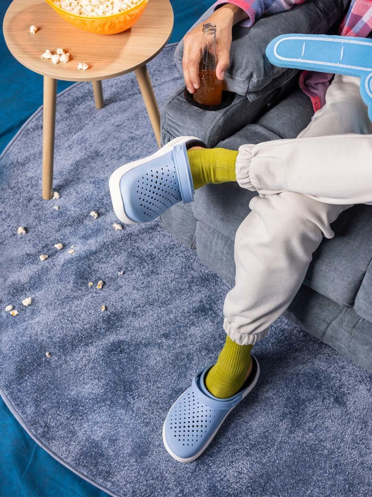 Zueco Crocs Mujer Inmotion Celeste-1