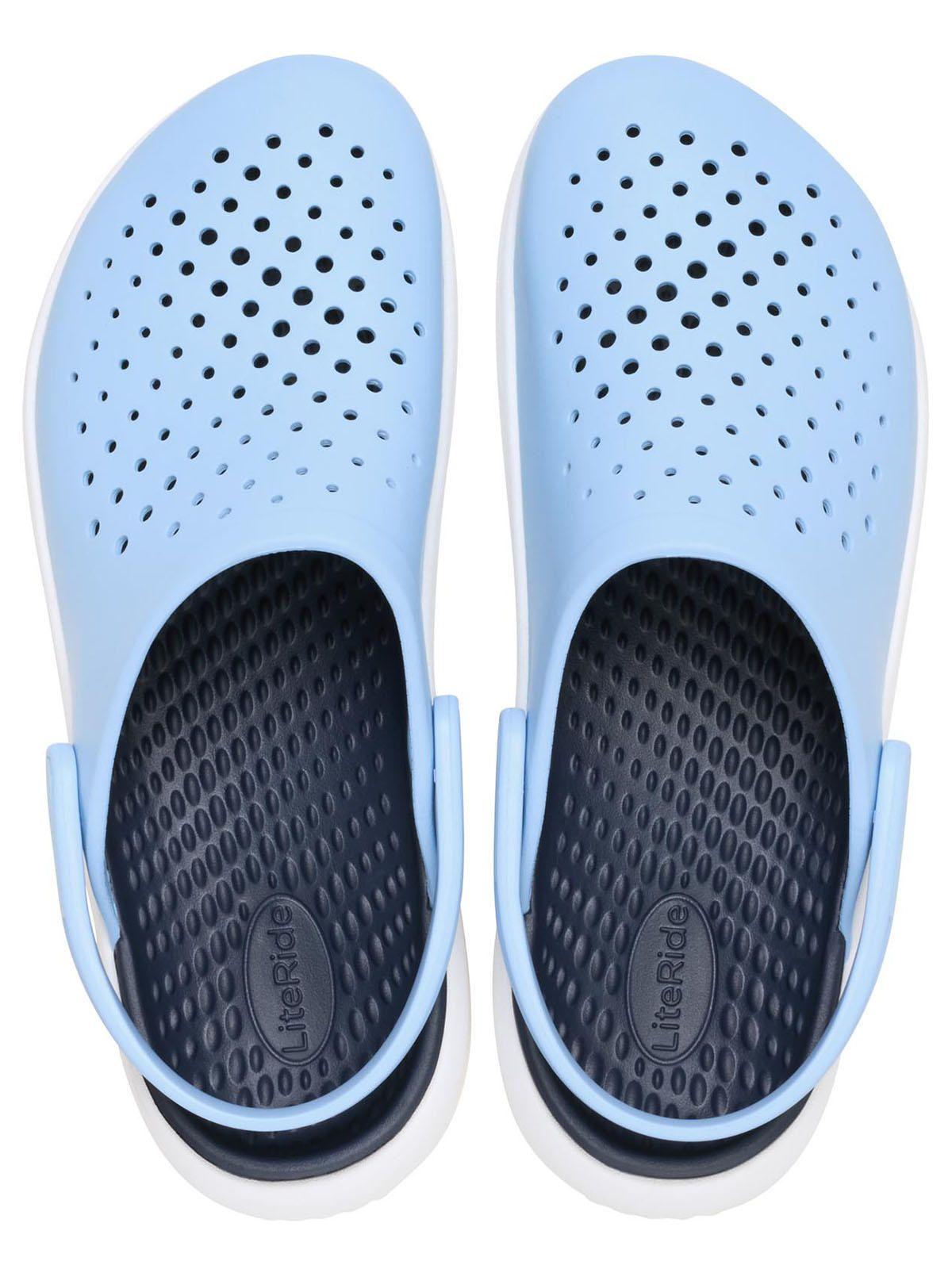 Zueco Crocs Mujer Inmotion Celeste-4