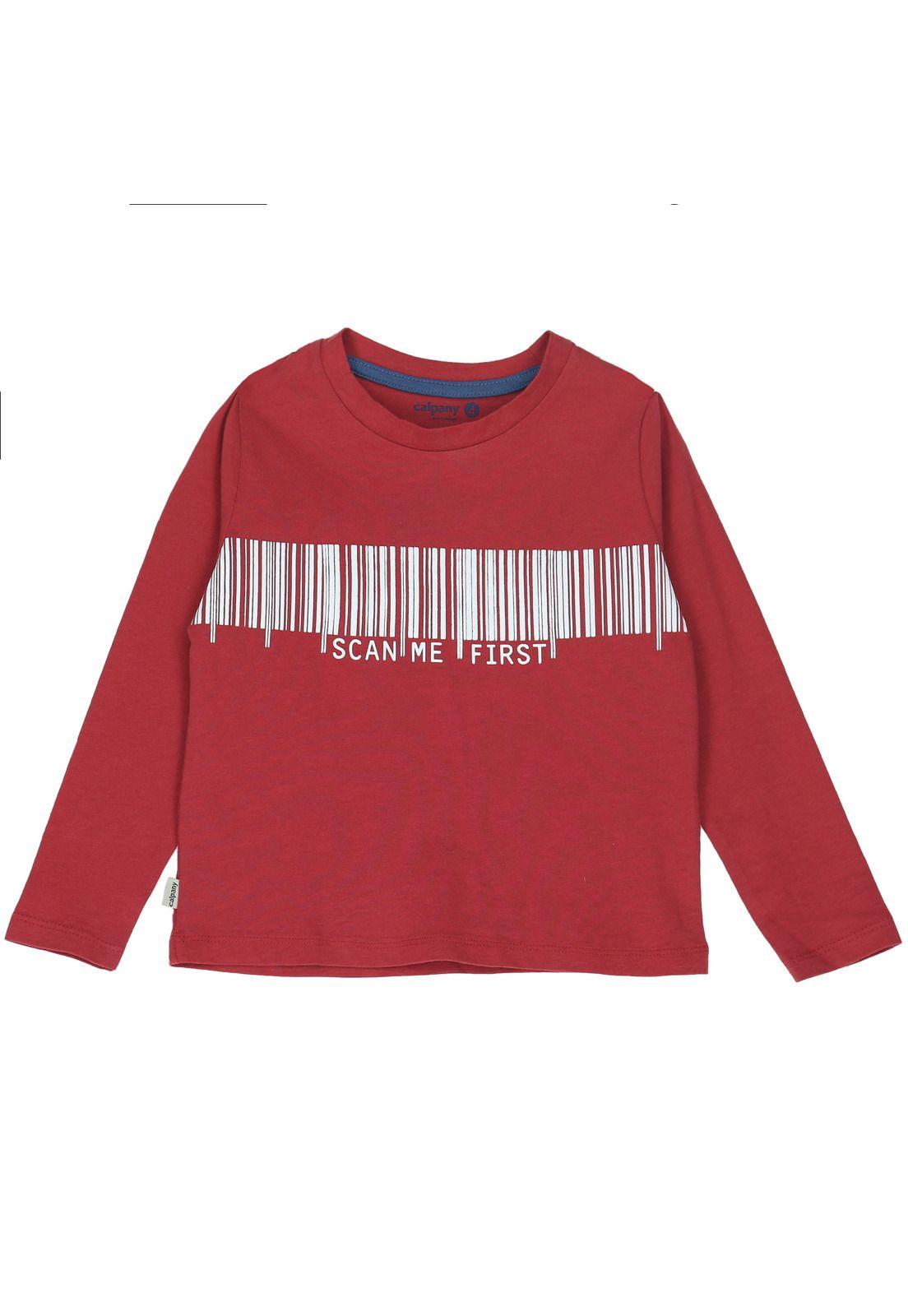 Polera Niño Scan Rojo-0