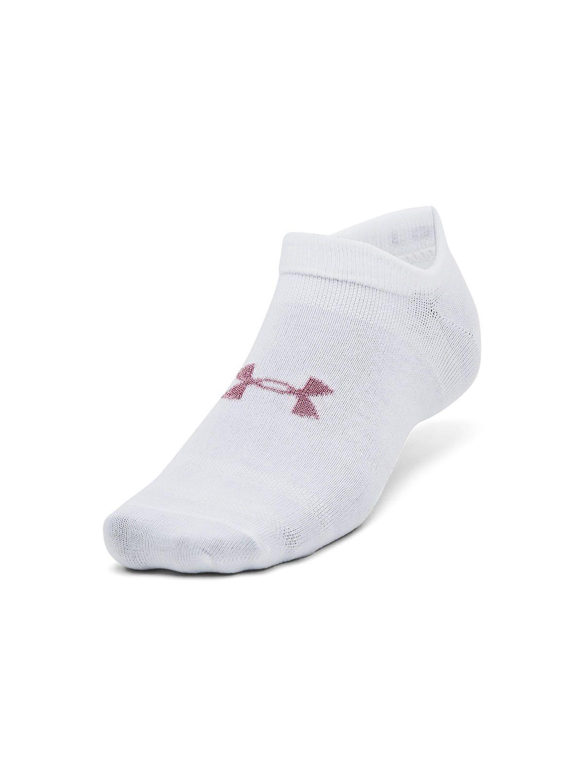 Pack 3 Calcetines Unisex UA Essential Blanco-0