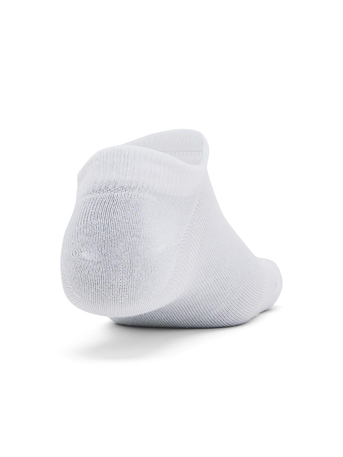 Pack 3 Calcetines Unisex UA Essential Blanco-1