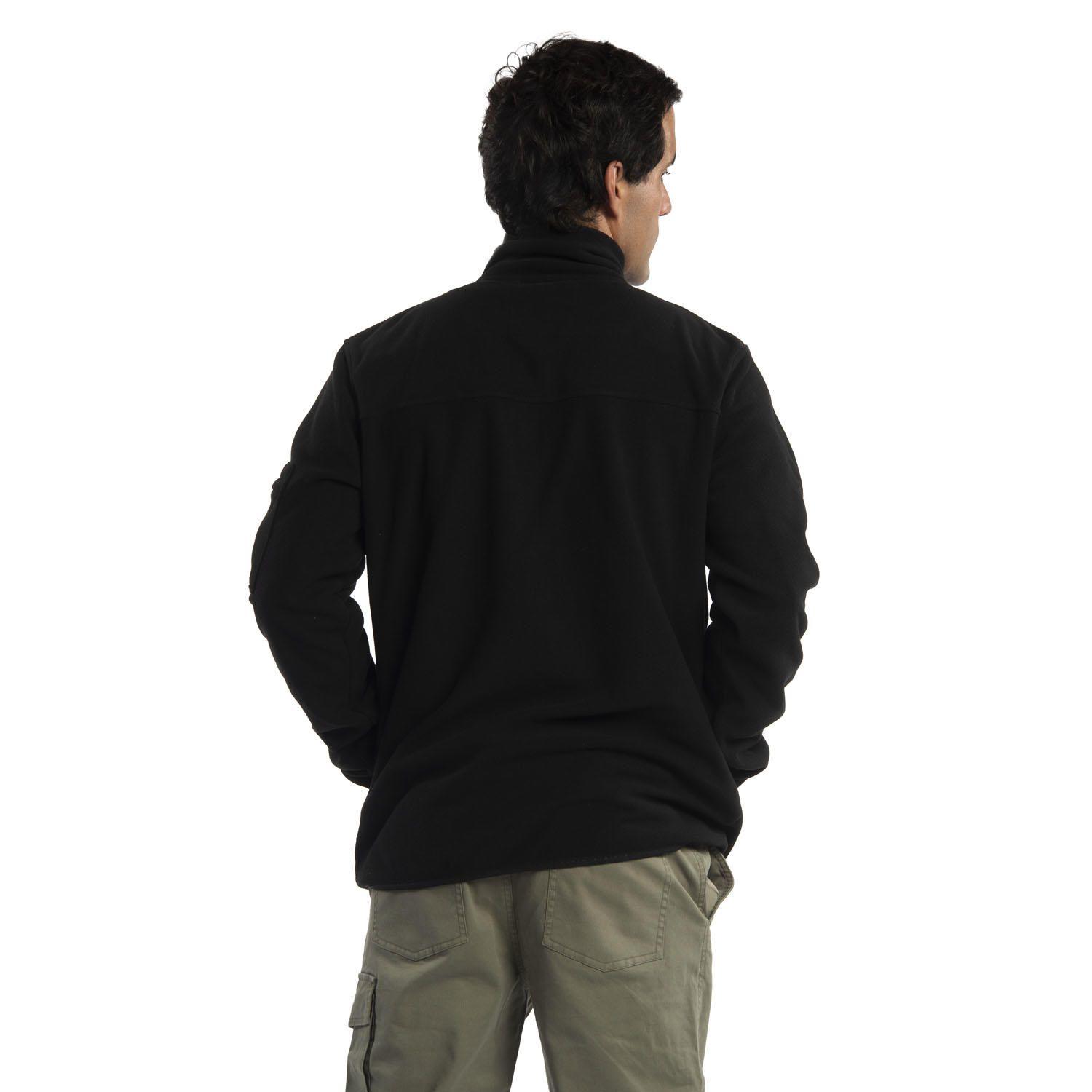 Polar Hombre Wooden Fleece Negro-3