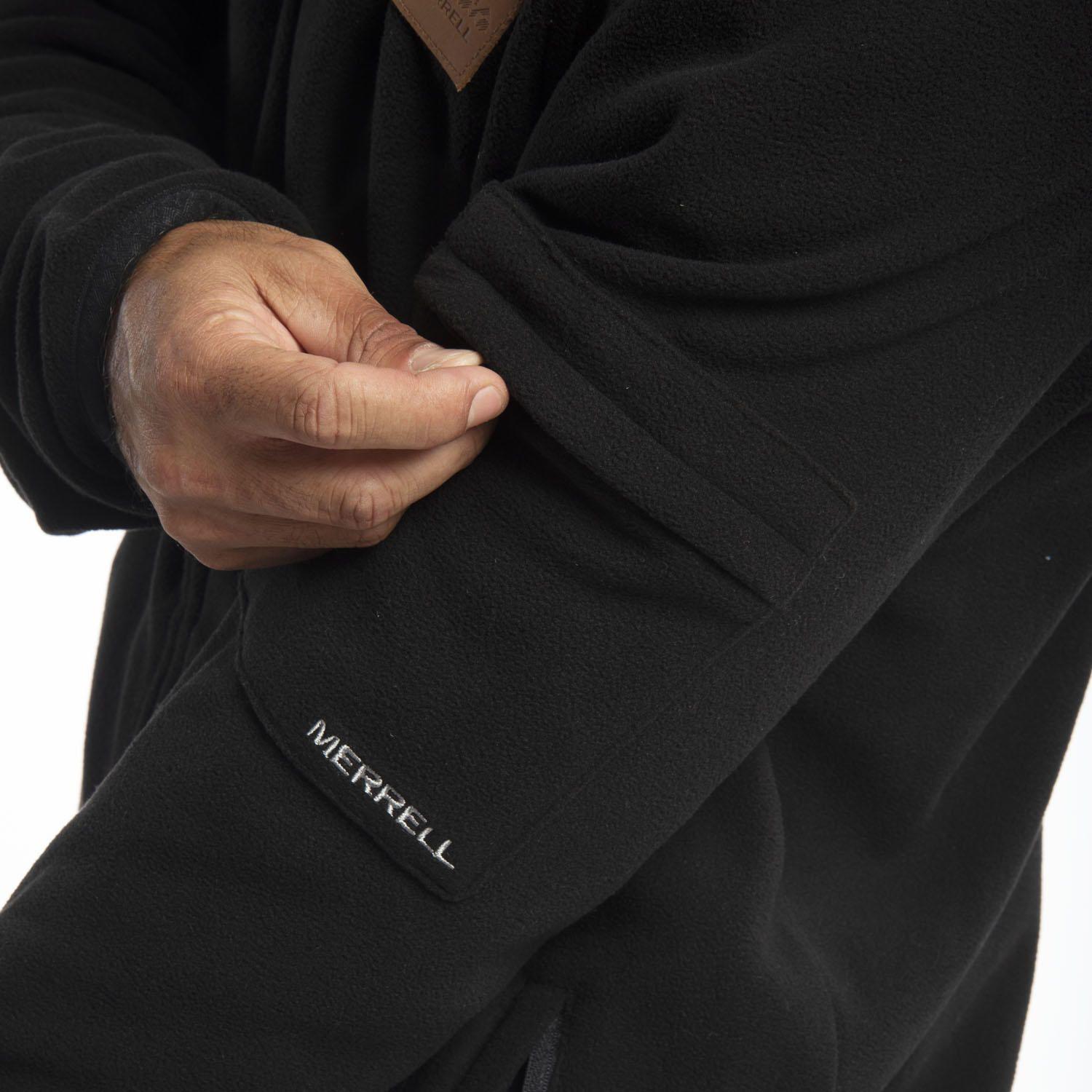 Polar Hombre Wooden Fleece Negro-4
