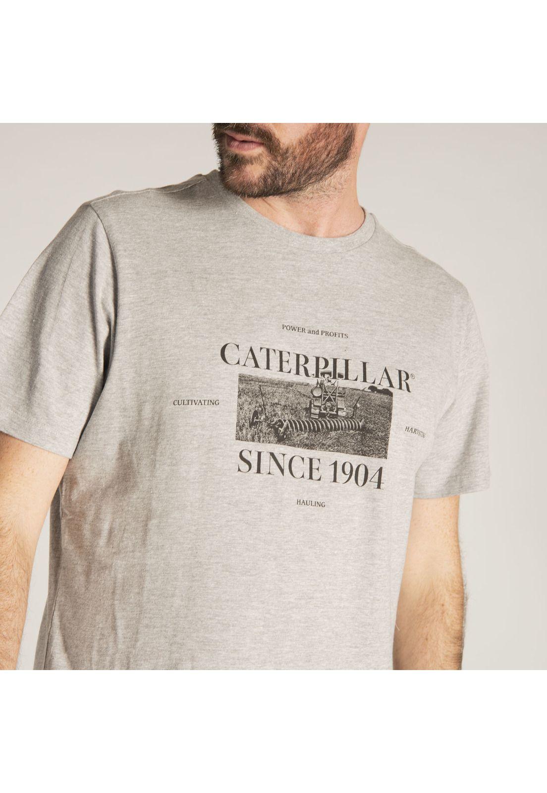 Polera M/C Hombre Power And Profits Te Gris-4