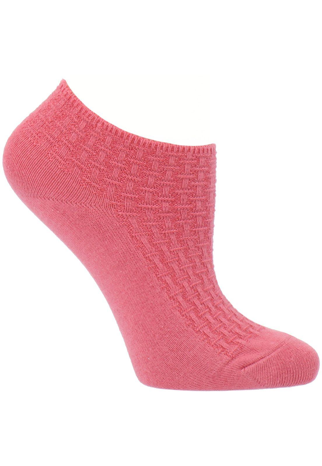 Calcetín Algodón Marseille Rosa Mujer-0