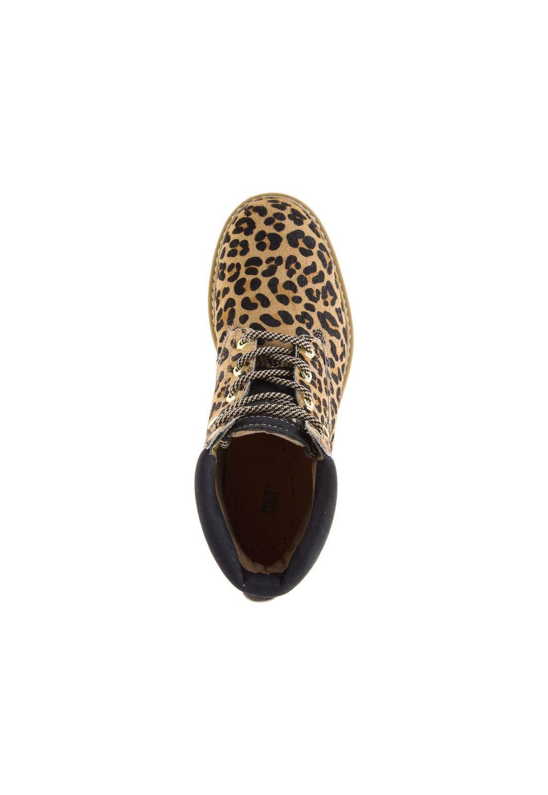 Botin Mujer Casual Lyric Café-3