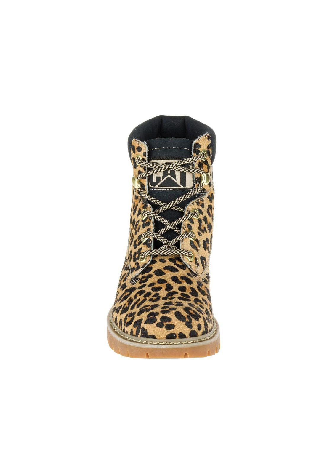 Botin Mujer Casual Lyric Café-4