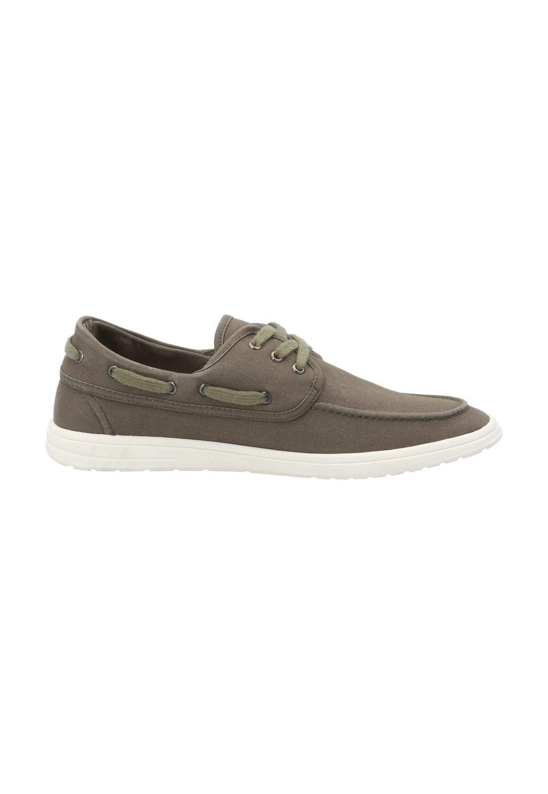 Zapatilla Algodón Hombre Norris Verde-0