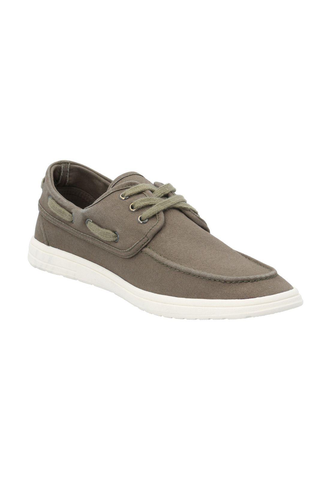 Zapatilla Algodón Hombre Norris Verde-1