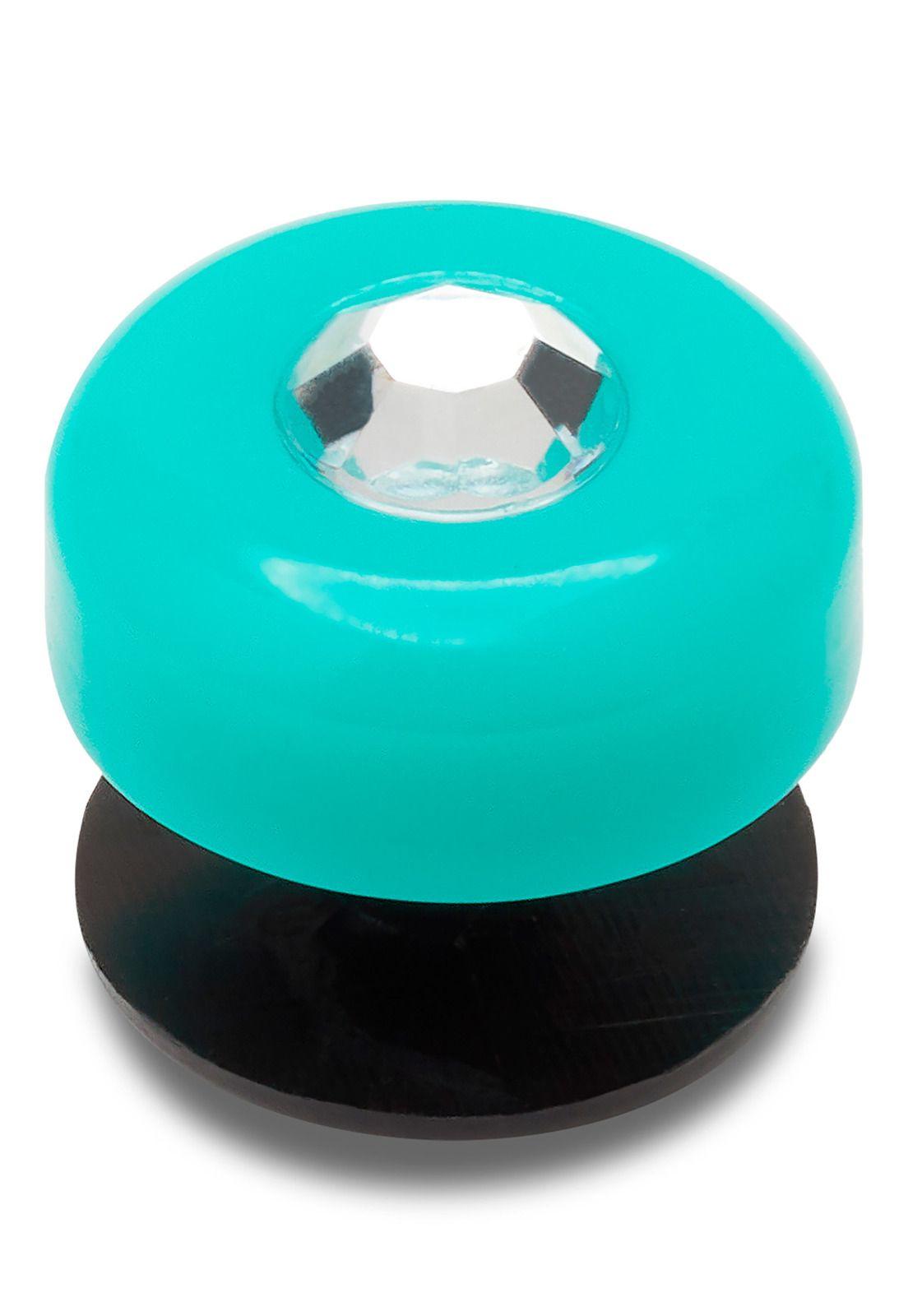 Jibbitz Crocs Gema Turquesa Acrílica Celeste-2