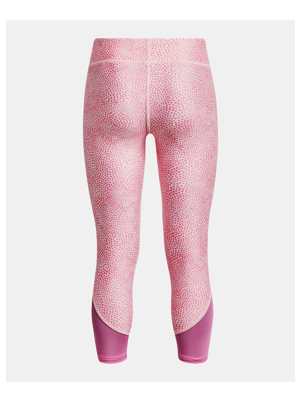 Leggings HeatGear® Armour para niña Rosa-1