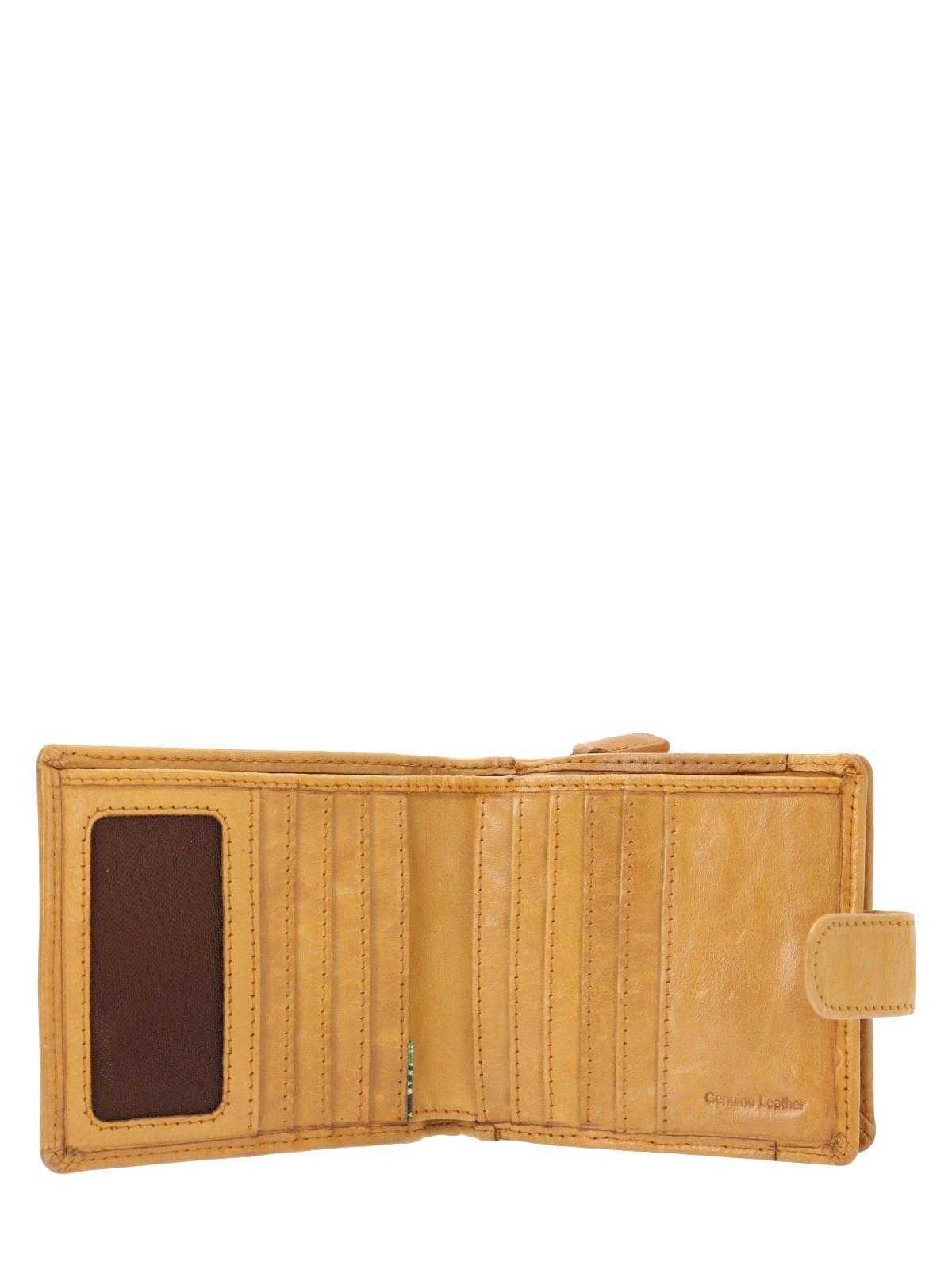 Billetera Cuero Amarillo Ws Grace Mujer-3