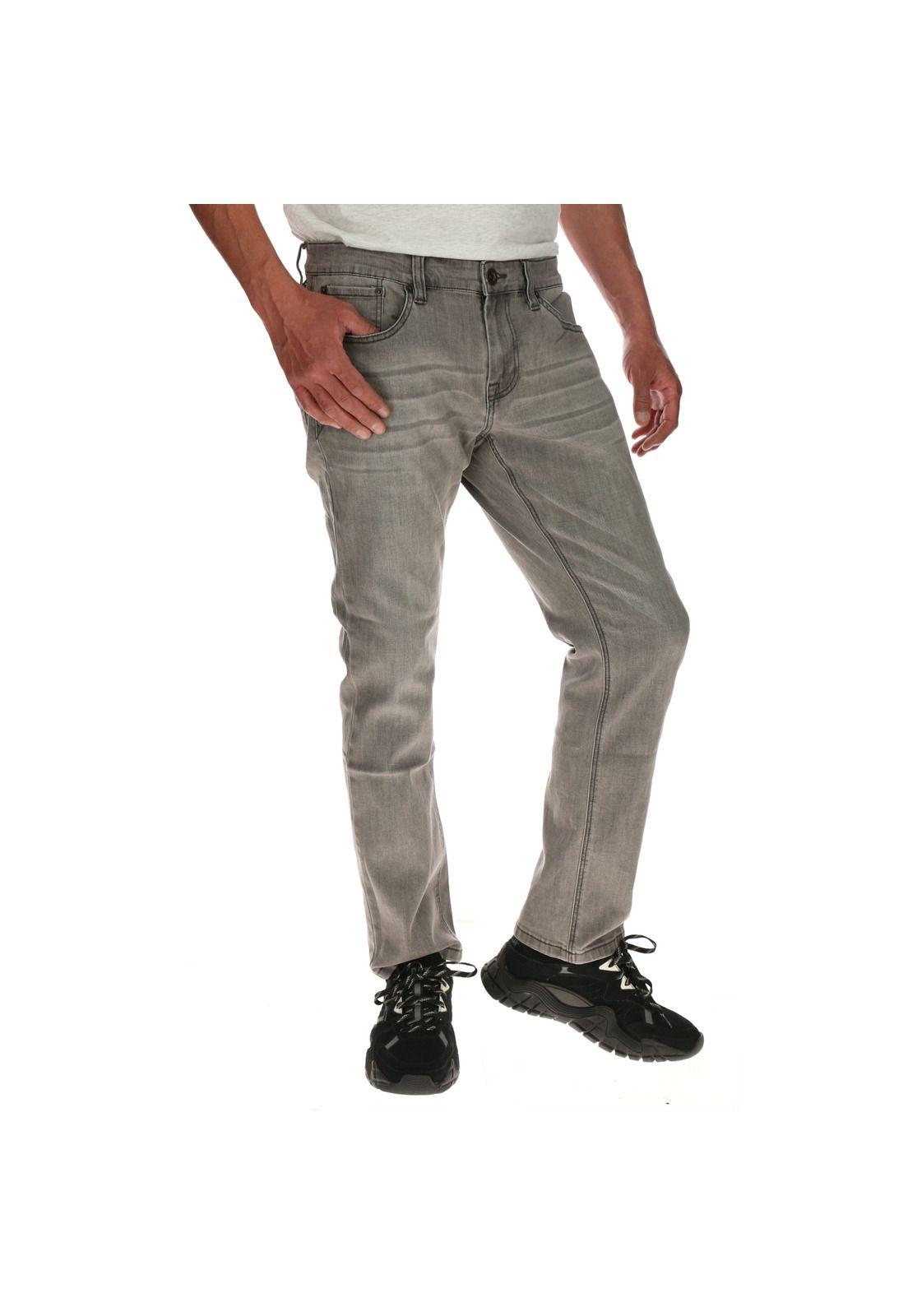 Jeans Hombre Ninety Eight Slim Gris-3