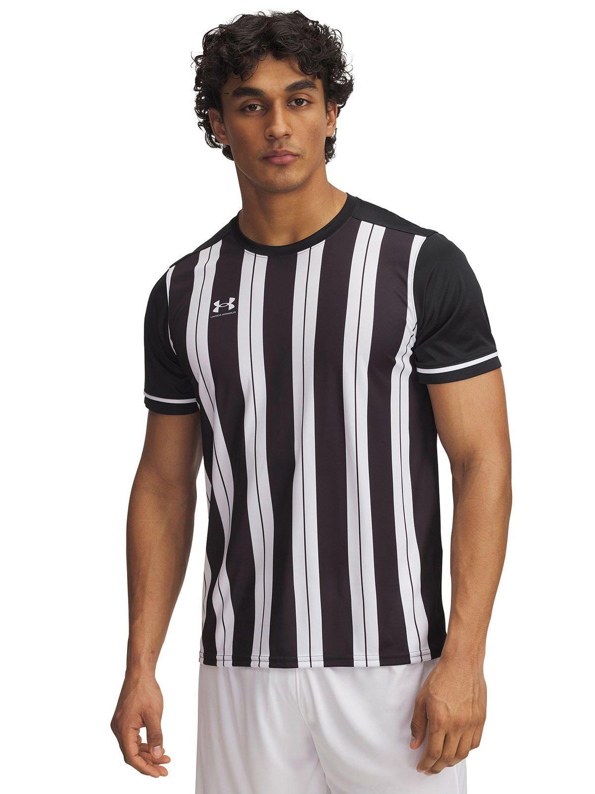 Polera Manga Corta Ua Challenger Team Stripe Jersey Neg-0