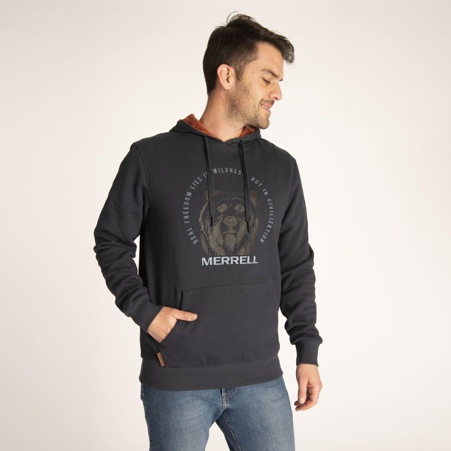 Polerón Hombre Gale Hoodie Azul-1