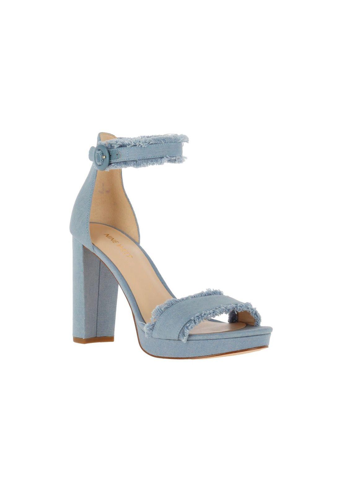 Sandalia Daranita Azul Claro-0