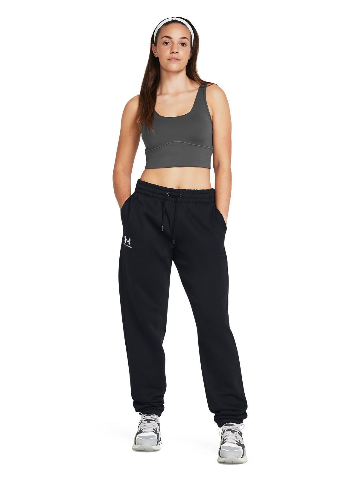 Pantalones polar UA Essential mujer Negro-5