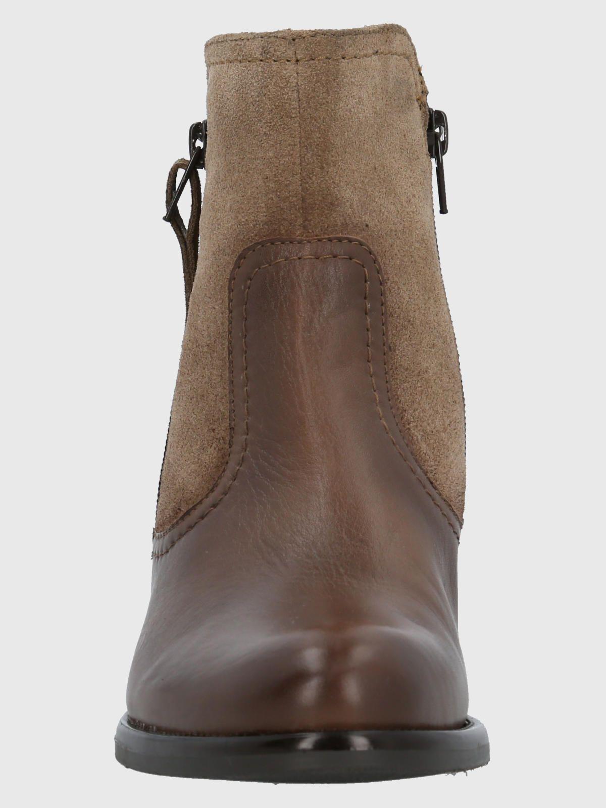 Botín Cuero Mujer Ellee Taupe-3