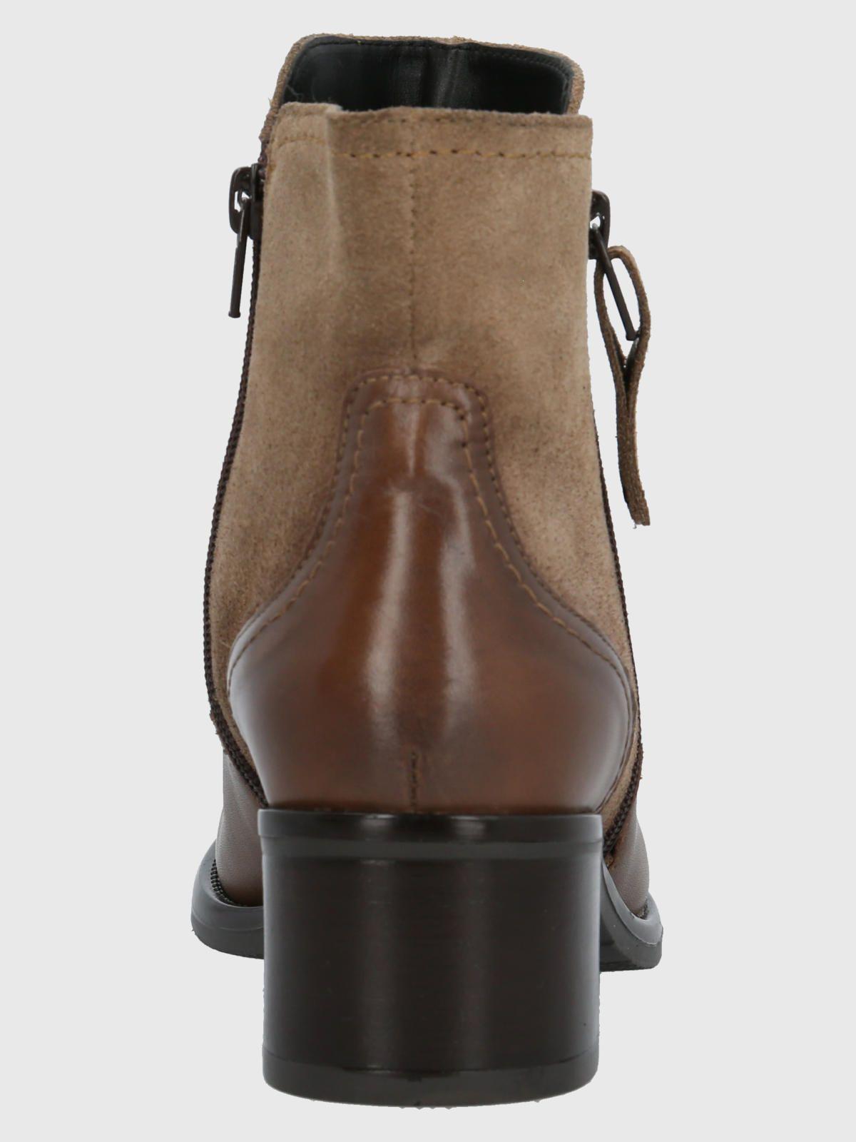 Botín Cuero Mujer Ellee Taupe-6