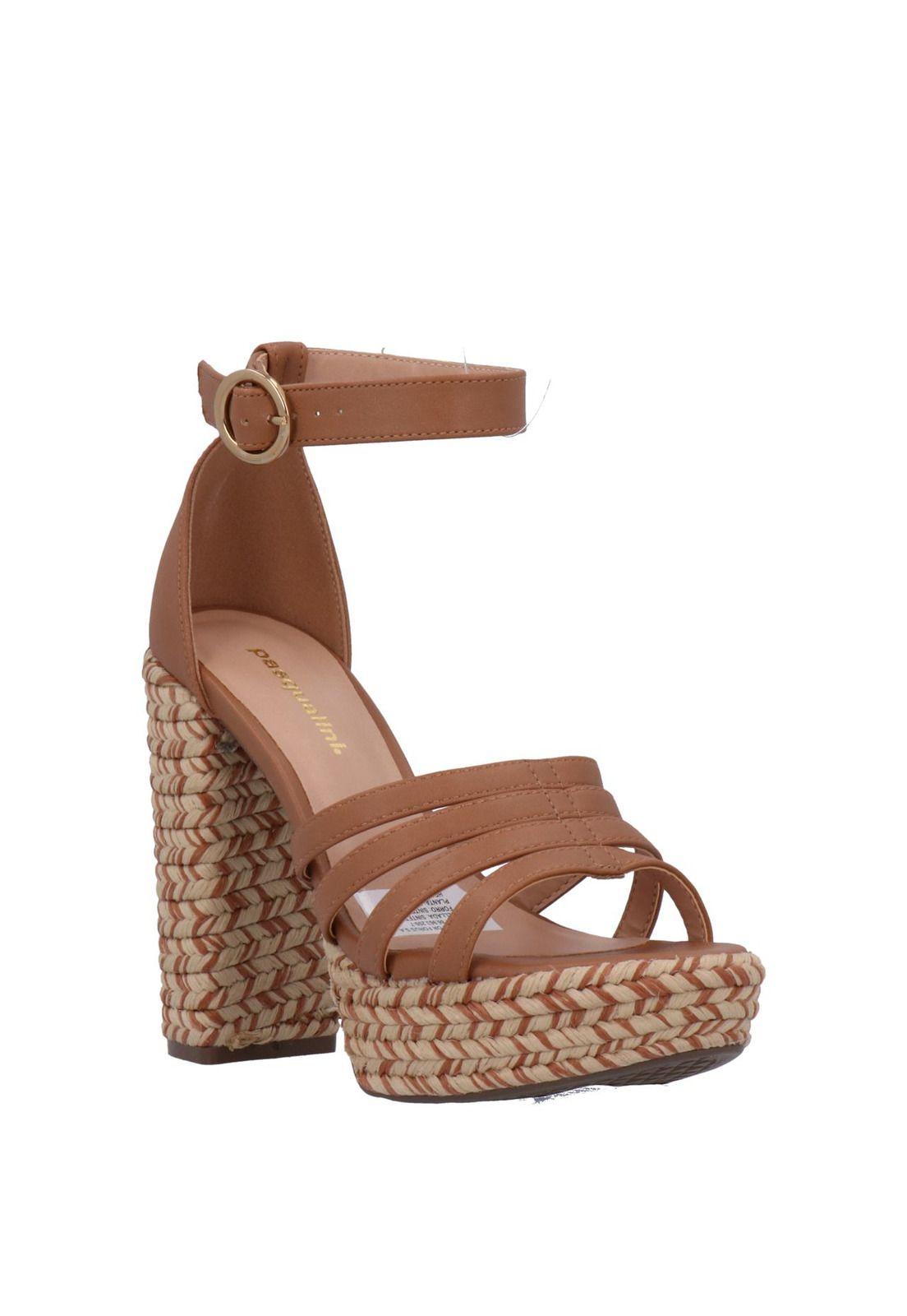 Sandalia Carla Café Mujer Pasqualini-0